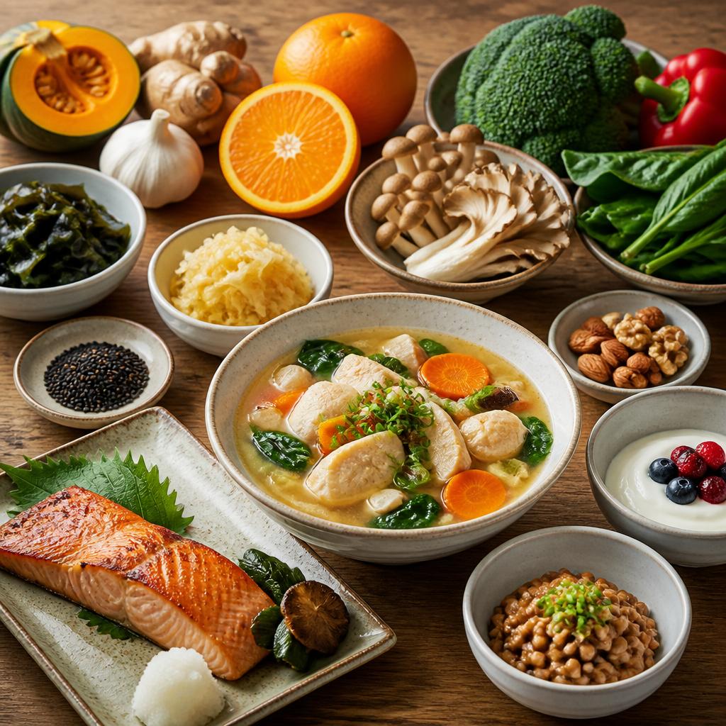 2. 免疫力を支える食べ物